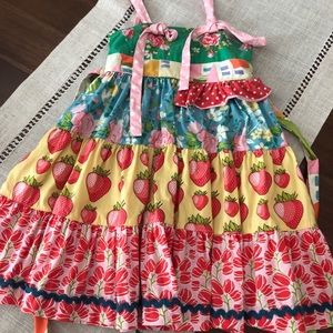 Strawberry Matilda Jane Dress